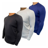 Kit 3 Camisetas Térmicas - Segunda Pele Peluciada
