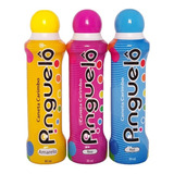 Kit 3 Canetas Carimbo Pinguelô 80ml - Cores Cmik Cor Da Tinta Diversas Cor Do Exterior Diversas