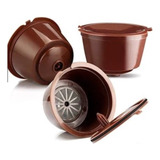 Kit 3 Cápsulas Reutilizável Com Filtro Dolce Gusto 