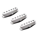Kit 3 Captador Para Guitarra Strato 3 Single Branco Phx