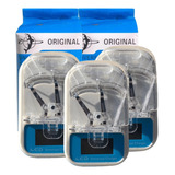 Kit 3 Carregador Bateria Universal Celular Smartphone Camera