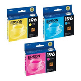 Kit 3 Cartuchos Color Originais 196 Xp204 Xp214 Xp401 Xp411