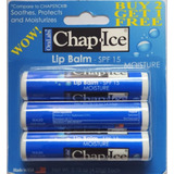 Kit 3 Chap-ice Moisture Lip Balm