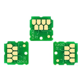 Kit-3 Chip Caixa Manutencao Epson C9345 L8180 L18050 L8050
