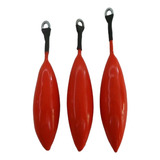 Kit 3 Chumbada Pesca Praia Bomber 150 Gramas Emborrachadas.
