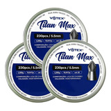 Kit 3 Chumbinhos Titan Max 5.5mm 230pcs/pot - Votex