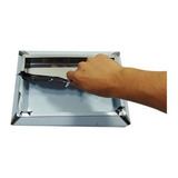 Kit 3 Cinzeiro De Chão Em Aço Inox - Bituqueira - Fumódromo