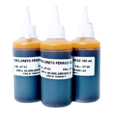 Kit 3 Cloreto Férrico Ou Percloreto De Ferro 100ml Cda