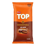 Kit 3 Cobertura Fracionada Ao Leite Gotas 2,1 Kg Top Harald