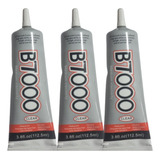Kit 3 Cola B-7000 Multiuso Adesiva Transparente Touch 110ml
