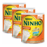 Kit 3 Composto Lácteo Nestlé Ninho Forti+ Zero Lactose 700g