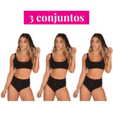 Kit 3 Conjunto (sutiã Amamentação +