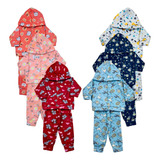 Kit 3 Conjunto Calça E Blusa Infantil Roupa Bebê Frio Menino