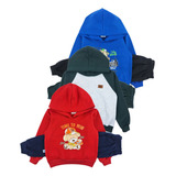 Kit 3 Conjuntos De Moletom Infantil Menino 4 Ao 10