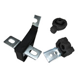Kit 3 Coxim Escapamento Silencioso Clio Megane Scenic Symbol