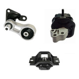 Kit 3 Coxim Motor Cambio Fiesta Ecosport 2007 2008 2009 2010