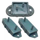Kit 3 Coxim Motor Cambio Kombi 1975 A 2005