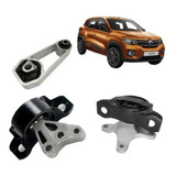 Kit 3 Coxim Motor Renault Kwid 2017 2018 2019 2020 2021 2022