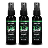 Kit 3 Cresce Barba Cabelo Tônico