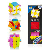 Kit 3 Cubo Mágico Profissional Windmill Fisher Speed Top