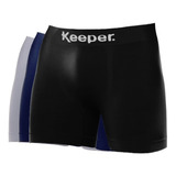 Kit 3 Cueca Box Sem Costura Anti Assadura Tecido Térmico