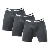 Kit 3 Cueca Longa Masculina Anti Assadura Esportiva Bike