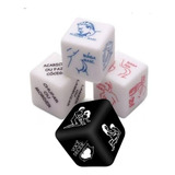 Kit 3 Dados Eróticos Toque Do Cupido + Dado Das Posições