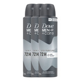 Kit 3 Desodorante Dove Men+care Sem
