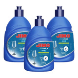 Kit 3 Detergente Jimo Lava Louça