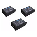 Kit 3 Direct Box Wdi-600 Passivo Wireconex Casador Impedance