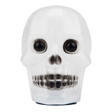 Kit 3 Enfeite Mini Caveira Cranio Led Halloween 