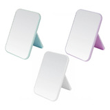 Kit 3 Espelhos De Mesa Com Suporte Princesas Para Maquiagem