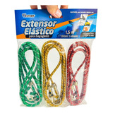 Kit 3 Extensor Corda Elástico 1,5m