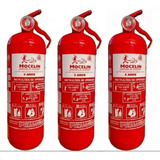 Kit 3 Extintores Incêndio Abc 2kg