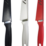 Kit 3 Facas Afiadas De Aço Inox Com Capa/bainha Protetora