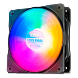 Kit 3 Fans Cooler Led Rgb