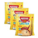 Kit 3 Farinha Láctea Nestlé Pacote 210g