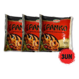 Kit 3 Farinha Panko Hot Roll