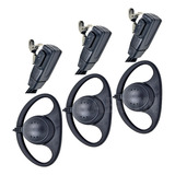 Kit 3 Fone X Ptt Para Rádio Ht Abell Th308