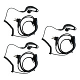 Kit 3 Fones De Ouvido Rádio Motorola Ptt Ep450 Dep450 Bd506