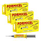 Kit 3 Formicel Gel Elimina Formigas Caseiras 10g