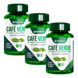 Kit 3 Frascos Café Verde Suplemento 100% Original 180 Cáps