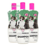 Kit 3 Frascos Shampoo Premium Hidratação