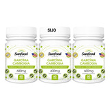 Kit 3 Garcinia Camboja = 180 Caps - Sunfood