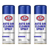 Kit 3 Higienizador De Ar Condicionado Auto Air Cleaner Stp