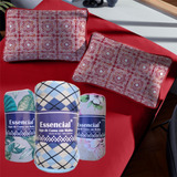 Kit 3 Jogo De Cama 3pç Lençol Casal 6 Fronhas Malha Algodão