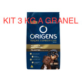 Kit 3 Kg Ração A Granel