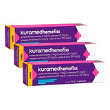 Kit 3 Kuramed Hemofiss 60g 3