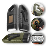 Kit 3 Lanterna Solar Emergencia Sos Manivela Sobrevivência