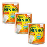 Kit 3 Leite Ninho Em Pó Forti+ Zero Lactose Nestlé 700g